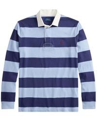 Polo Ralph Lauren - Striped Long-Sleeve Polo Shirt - Lyst