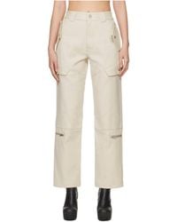 Dion Lee - Tactical Straight-Leg Cargo Trousers - Lyst