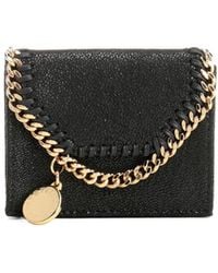 Stella McCartney - Falabella Chain Trifold Wallet - Lyst