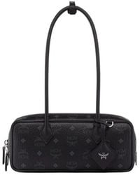 MCM - Aren Visetos Shoulder Bag - Lyst