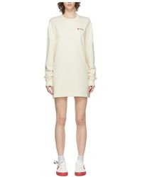 Off-White c/o Virgil Abloh - Logo-Print Long-Sleeve Sweatshirt - Lyst