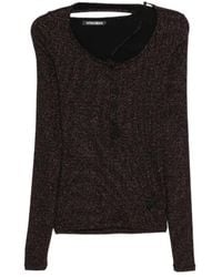 OTTOLINGER - Double Closure Rib Longsleeves - Lyst