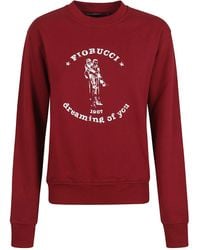 Fiorucci - Graphic Printed Crewneck Sweatshirt - Lyst
