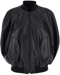 Balenciaga - Lightweight Zip-Up Bomber Jacket - Lyst