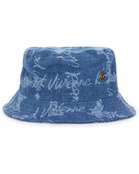Vivienne Westwood - Orb Embroidered Bucket Hat - Lyst