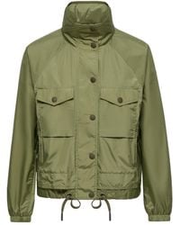 Moncler - Grenoble High-Neck Drawstring Coat - Lyst