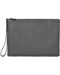 Bottega Veneta - Intrecciato Clutch Bag - Lyst