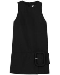 Ami Paris - Ami Belted Mini Dress - Lyst