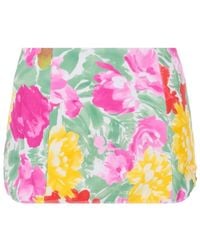Chloé - Floral-Print Bikini Bottoms - Lyst