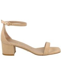 Stuart Weitzman - Logo High-Heeled Sandals - Lyst