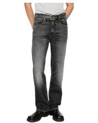 7 For All Mankind - Faded-Effect Jeans - Lyst