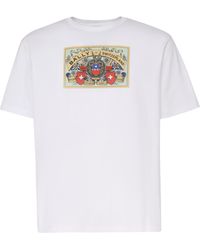 Bally - Logo-Printed Crewneck T-Shirt - Lyst