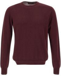 Gran Sasso - Crew Neck Knitted Sweater - Lyst