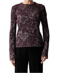 Liu Jo - Long-Sleeve Knit Top - Lyst