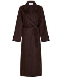 Kaos - Long-Sleeved Belted Coat - Lyst