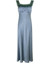 Chloé - Satin Slip Midi Dress - Lyst