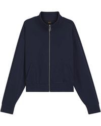 BOSS - Relaxed-Fit Sweatshirt With Piping Details - Lyst