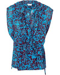 Dries Van Noten - Printed Sleeveless Top - Lyst