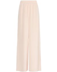Max Mara - Relaxed-Fit Heavy Silk Trousers - Lyst