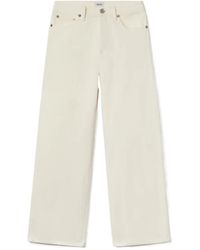 Agolde - Arc High-Rise Wide-Leg Jeans - Lyst