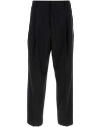 Dries Van Noten - Straight-Leg Pleated Trousers - Lyst