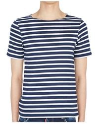Saint James - Striped Short-Sleeved T-Shirt - Lyst