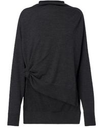 Magda Butrym - Minimal Longsleeve Knit Sweater - Lyst