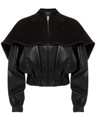 JW Anderson - Jw Anderson Oversized Collar Bomber Jacket - Lyst