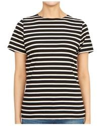 Saint James - Striped Short-Sleeved T-Shirt - Lyst