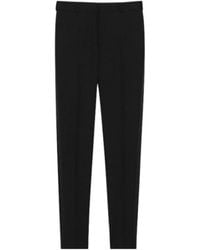 Saint Laurent - Tuxedo Straight Leg Pants - Lyst