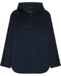 Max Mara - 'S Hooded Drop Coat - Lyst