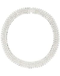 Magda Butrym - Crystal Mesh Necklace - Lyst