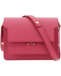 Marni - Trunk Foldover Top Medium Shoulder Bag - Lyst