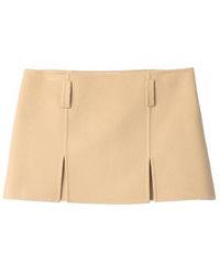 Miu Miu - Double Cashmere And Wool Miniskirt - Lyst