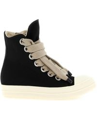 Rick Owens - Lace-Up High-Top Casual Shoes - Lyst
