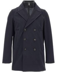 Rrd - Long-Sleeve Double-Breasted Trench Coat - Lyst