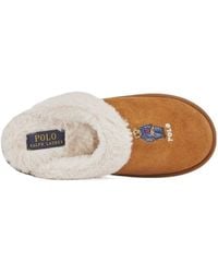 Polo Ralph Lauren - Round-Toe Flat Sandals - Lyst