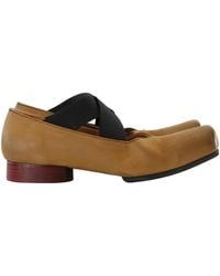 Uma Wang - Square-Toe Ballet Flats - Lyst