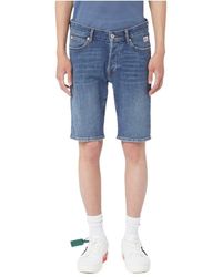 Roy Rogers - Belt-Loop Denim Shorts - Lyst