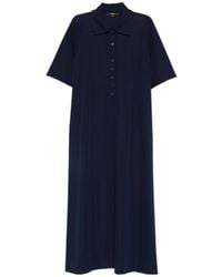 Seventy - Buttoned Maxi Shirt Dress - Lyst