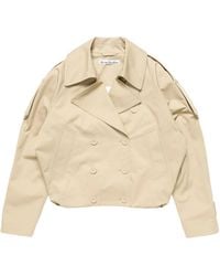Acne Studios - Short Trench Coat - Lyst