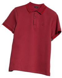 Gucci - Cotton Piquet Polo Shirt With Embroidery - Lyst
