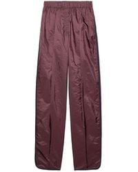 Prada - Triangle-Logo Elasticated Waistband Pants - Lyst
