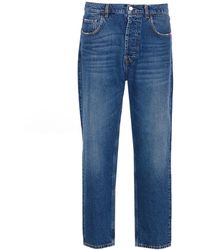 AMISH - Belt Loop Jeans - Lyst