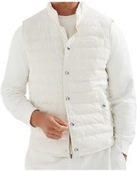 Brunello Cucinelli - Quilted Sleeveless Down Jacket - Lyst