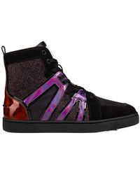 Christian Louboutin - Vida Top Lace-Up Casual Sneakers - Lyst