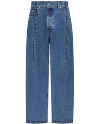 Vetements - Vintage Effect Wide-Leg Jeans - Lyst