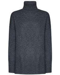 P.A.R.O.S.H. - Mélange-Effect Roll-Neck Jumper - Lyst