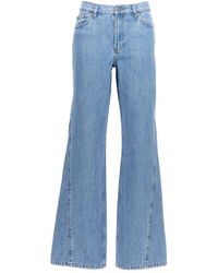A.P.C. - Elle Flared-Leg Jeans - Lyst