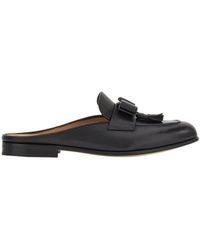 Ferragamo - Ferragamo Vara Bow Tassel Mules - Lyst